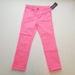 💥 3/$15 - Cherokee Denim Jeans Hot Pink Size 10 NWT